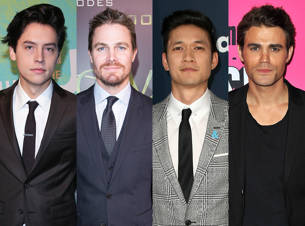 Alpha Male, Cole Sprouse, Stephen Amell, Harry Shum Jr, Paul Wesley Alpha Male, Cole Sprouse, Stephen Amell, Harry Shum Jr, Paul Wesley